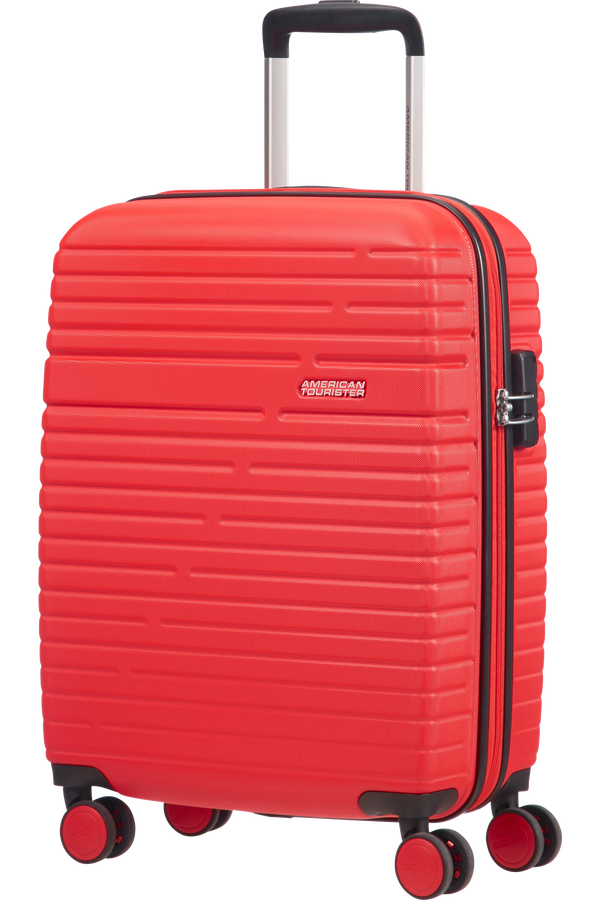 American Tourister Aero Racer Spinner 55cm  Poppy Red American Tourister Aero Racer Spinner 55cm  Poppy Red
