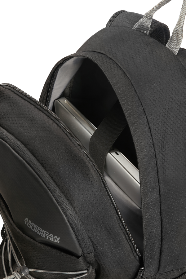 American Tourister Road Quest Laptop Backpack M 15.6'  Čern&aacute;/&scaron;ed&aacute;