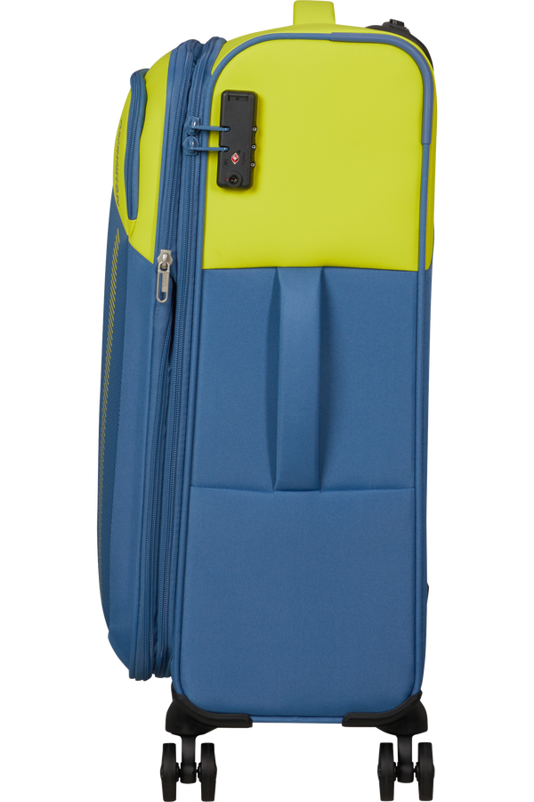 American Tourister Daring Dash Spinner Expandable TSA M  Lime/Coronet American Tourister Daring Dash Spinner Expandable TSA M  Lime/Coronet