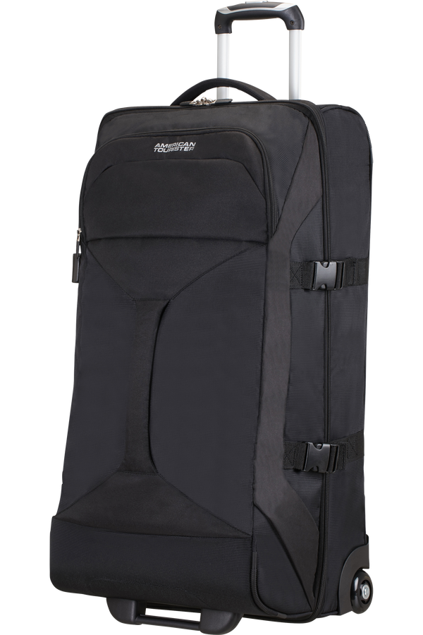 American Tourister Sportovní taška s kolečky Road Quest L, plná černá