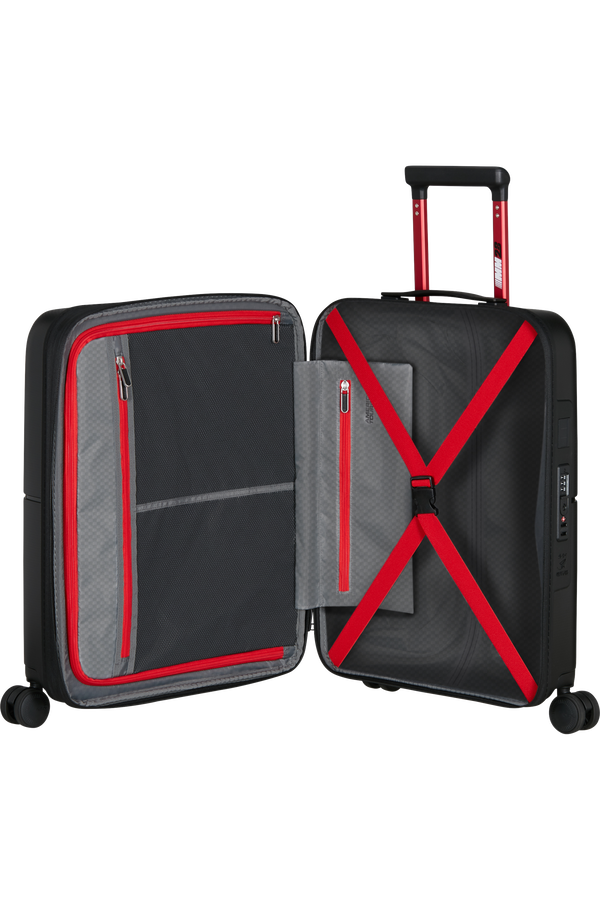 Dashpop Disney 55cm Kabinov&eacute; zavazadlo | American Tourister Dashpop Disney Spinner Expandable TSA Disney 55cm  Racing Mickey