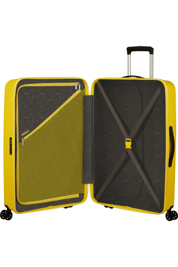 American Tourister Rejoy Spinner 77/28 Tsa 77cm  Elektrick&aacute; žlut&aacute;