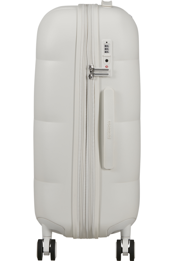 Dreami 67cm Středně velk&yacute; kufr | American Tourister Dreami Spinner Exp Tsa 67cm  B&iacute;l&yacute; mrak