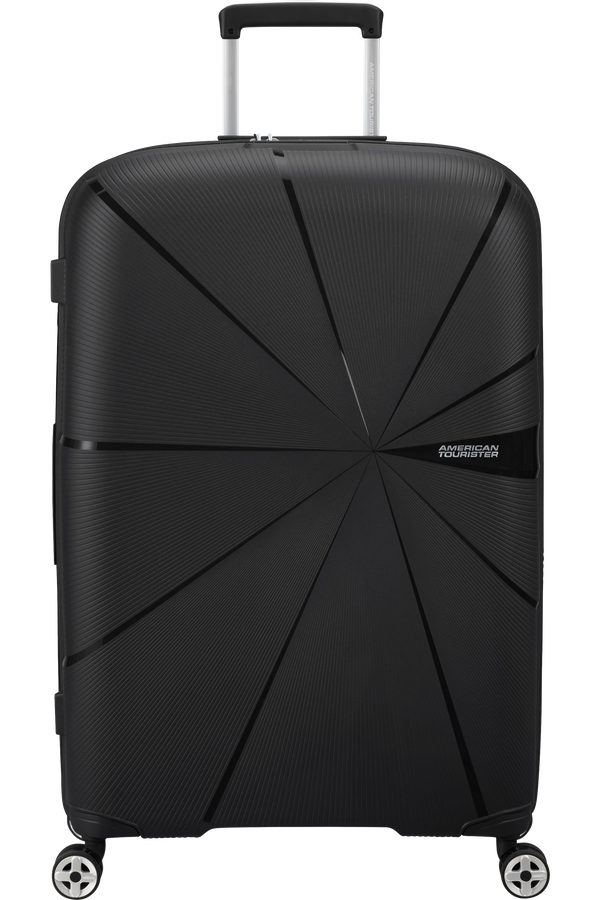American Tourister Starvibe Spinner Expandable 77cm Čern&aacute;