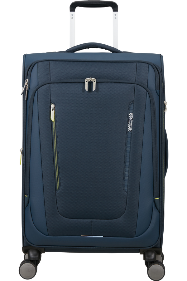 American Tourister Wanderlite Spinner EXP TSA M  Dark Navy