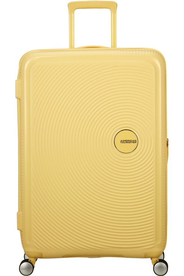 American Tourister SoundBox Spinner TSA Expandable 77cm  Pastel Yellow
