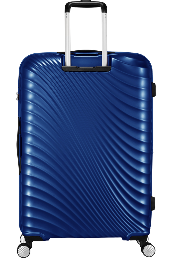 American Tourister Jetglam Spinner 77cm  Metalick&aacute; modr&aacute;