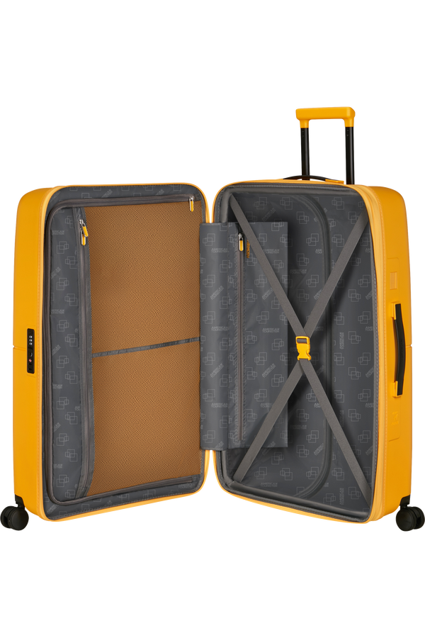 American Tourister DashPop Spinner Expandable TSA 77cm Zlatě žlutá American Tourister DashPop Spinner Expandable TSA 77cm Zlatě žlutá