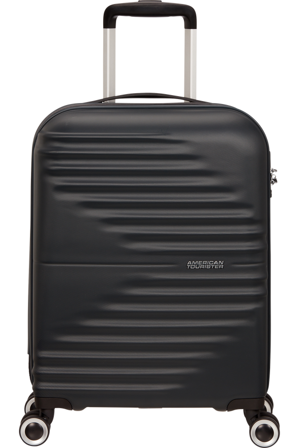American Tourister Wavetwister Spinner TSA 55cm  Universe Black
