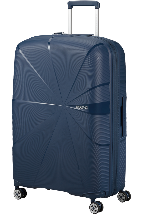 American Tourister Starvibe Spinner Expandable 77cm N&aacute;mořn&iacute; modr&aacute;