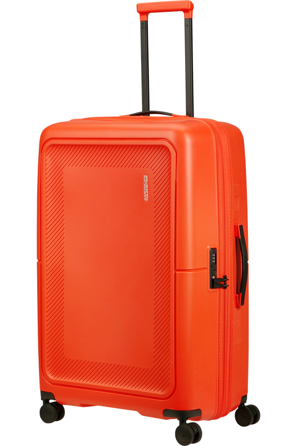 American Tourister DashPop Spinner Expandable TSA 77cm  Tangerine Red American Tourister DashPop Spinner Expandable TSA 77cm  Tangerine Red