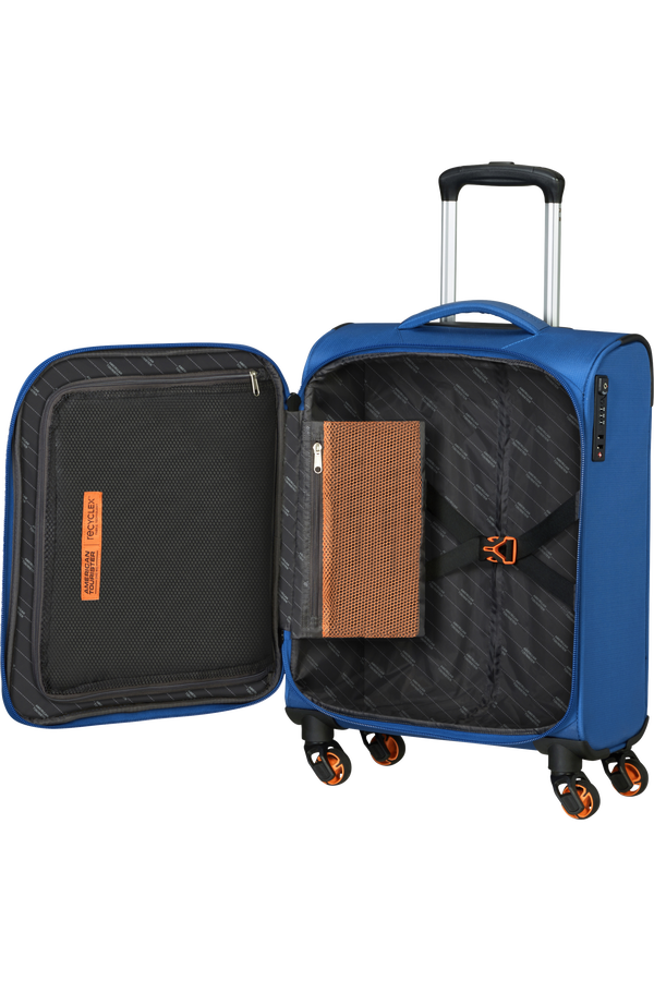 American Tourister At Eco Spin Spinner TSA 55cm  Deep Navy