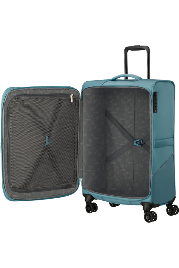 American Tourister SummerRide Spinner M EXP TSA 69cm Svěží modrá