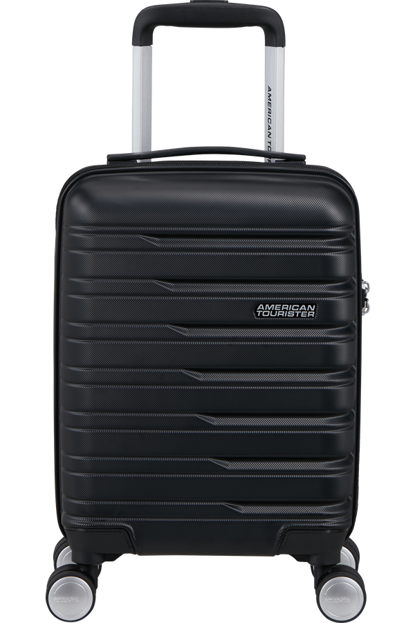 American Tourister Flashline Spinner Underseater Removable Wheels 45cm  Shadow Black