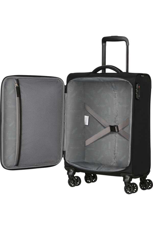 American Tourister Take2cabin Spinner Tsa 55cm  Černá American Tourister Take2cabin Spinner Tsa 55cm  Černá