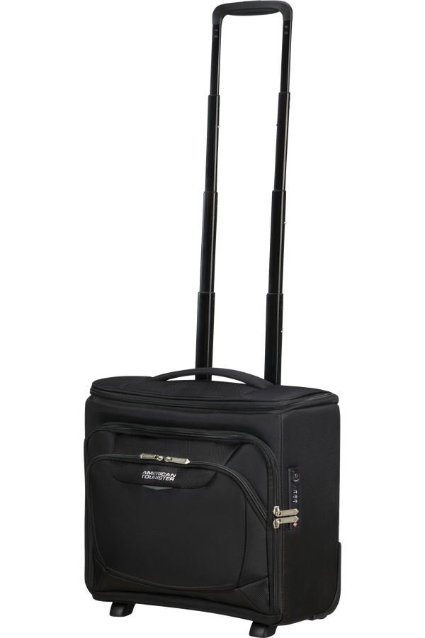 American Tourister SummerRide Upright Underseater Expandable Tsa Černá American Tourister SummerRide Upright Underseater Expandable Tsa Černá