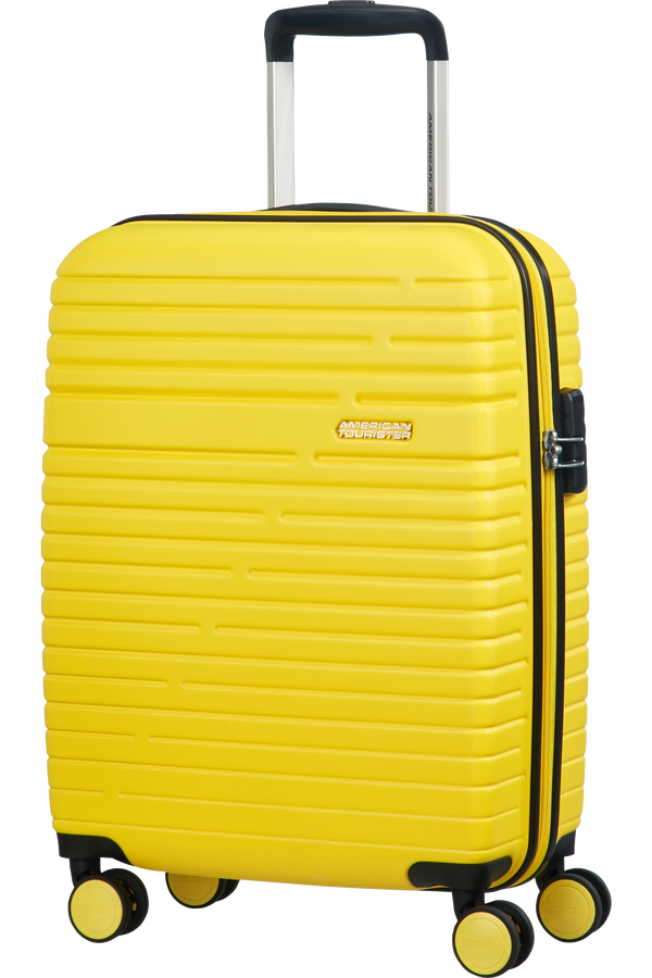 American Tourister Aero Racer Spinner 55cm  Lemon Yellow