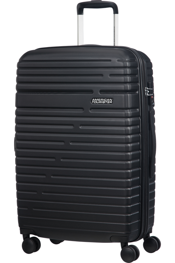 American Tourister Aero Racer Spinner M Expandable 68cm  Černá