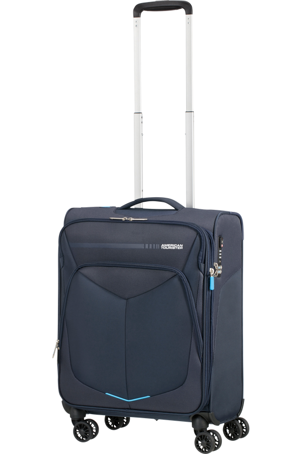American Tourister Summerfunk Spinner Exp TSA 55cm  Námořní modrá