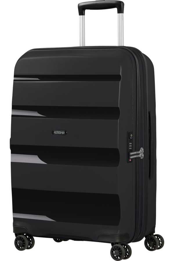 American Tourister Bon Air Dlx Spinner TSA Expandable 66cm  Čern&aacute;