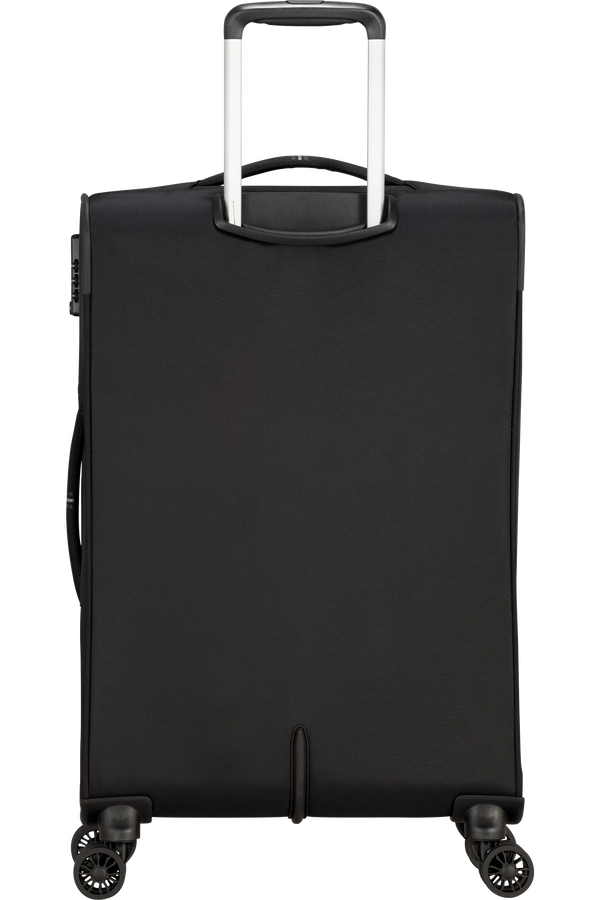 American Tourister Crosstrack Spinner Expandable 67cm  Čern&aacute;/&scaron;ed&aacute;