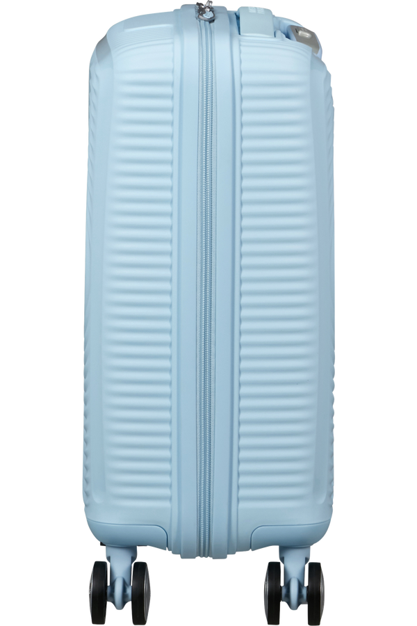 American Tourister Soundbox Mini Spinner 47cm  Pastel Blue American Tourister Soundbox Mini Spinner 47cm  Pastel Blue