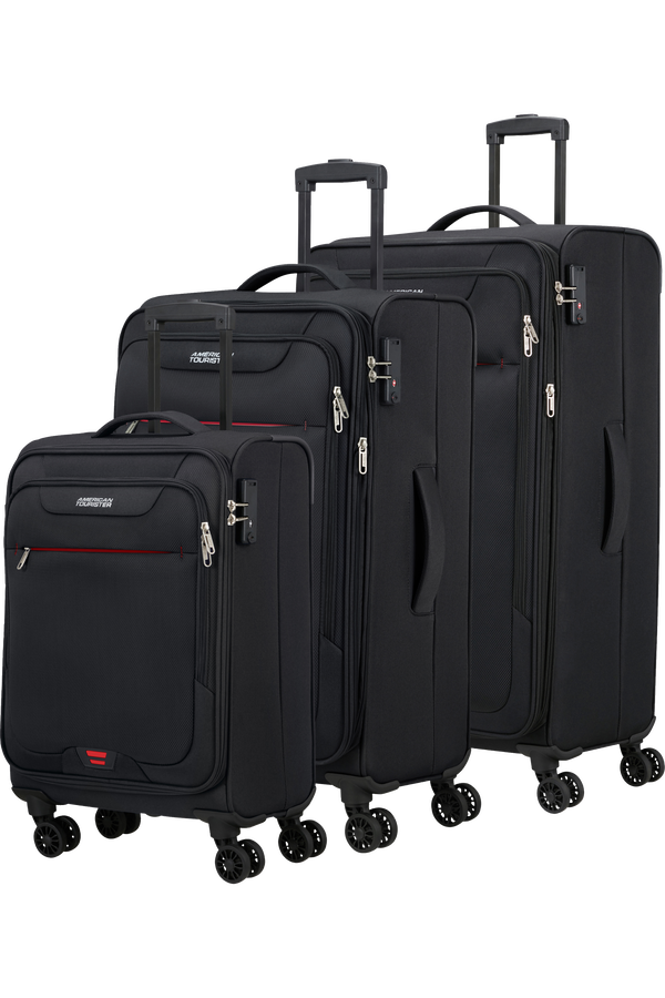 American Tourister Street Roll 3 Pc Set B  Černá