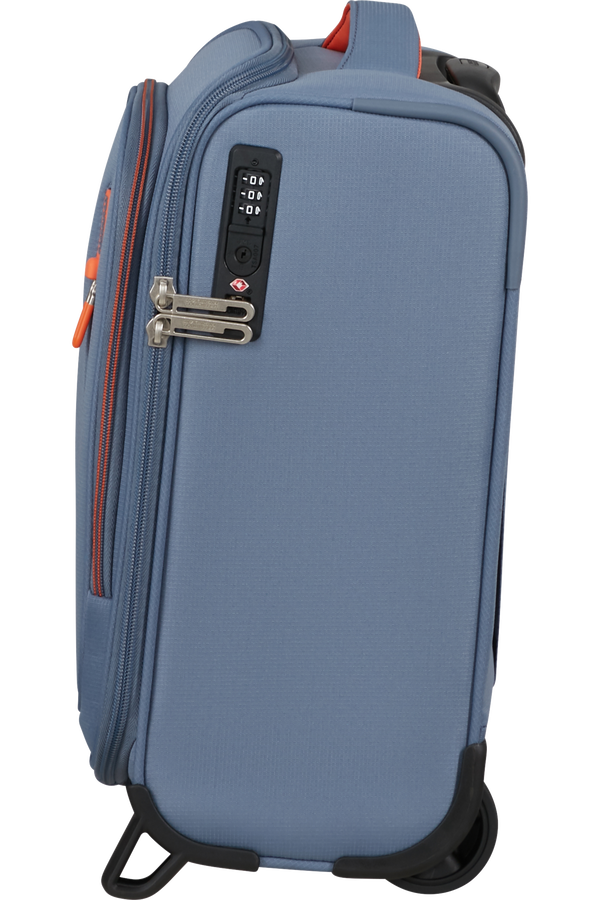 American Tourister Cloudrider Upright Underseater Tsa  Stone Blue