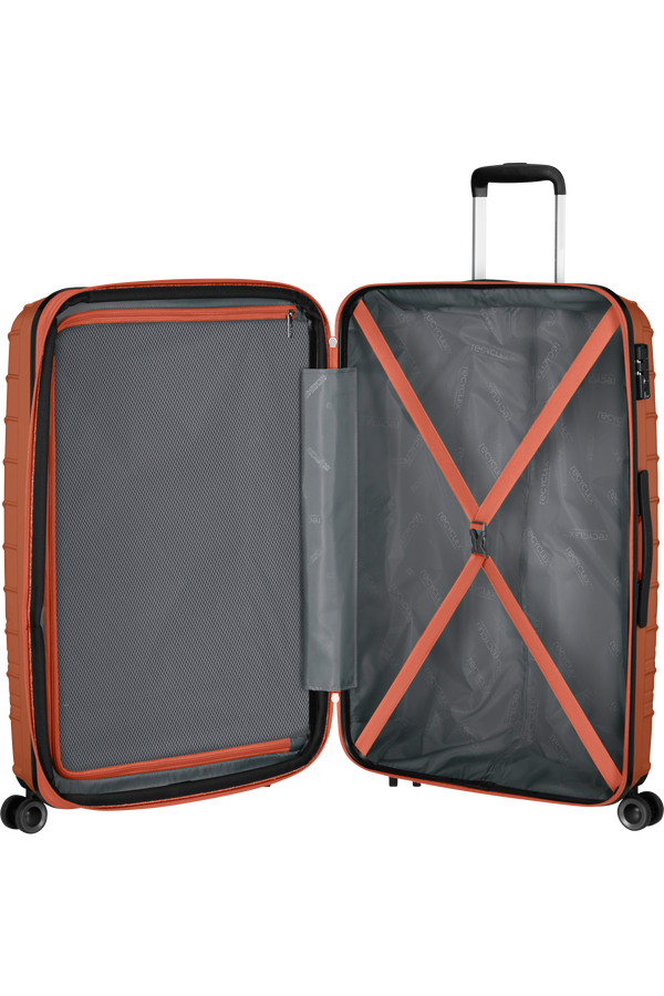 American Tourister Speedstar Spinner 77/28 Exp Tsa  Copper Orange