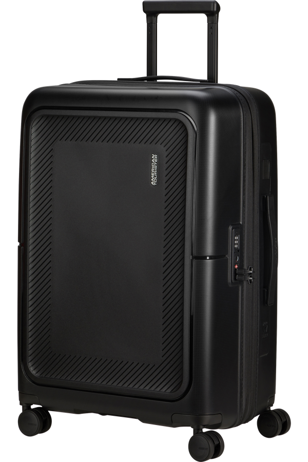 American Tourister DashPop Spinner Expandable TSA 67cm True Black American Tourister DashPop Spinner Expandable TSA 67cm True Black