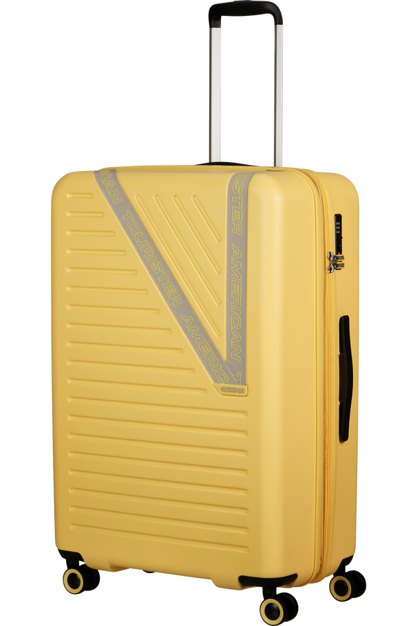American Tourister Dynabelt Spinner EXP TSA 77cm  Z&aacute;řivě žlut&aacute;