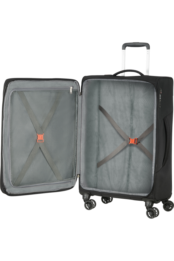 American Tourister Summerfunk Spinner Exp TSA 67cm  Černá