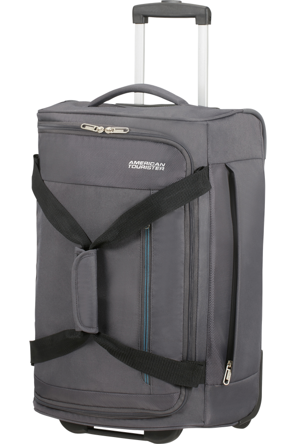 American Tourister Heat Wave Duffle with Wheels 55cm  Charcoal Grey