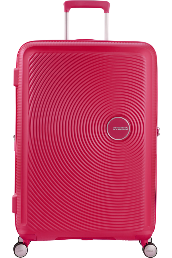 American Tourister Soundbox Spinner(4 kolečka) rozšiřitelný 67cm Lightning Pink