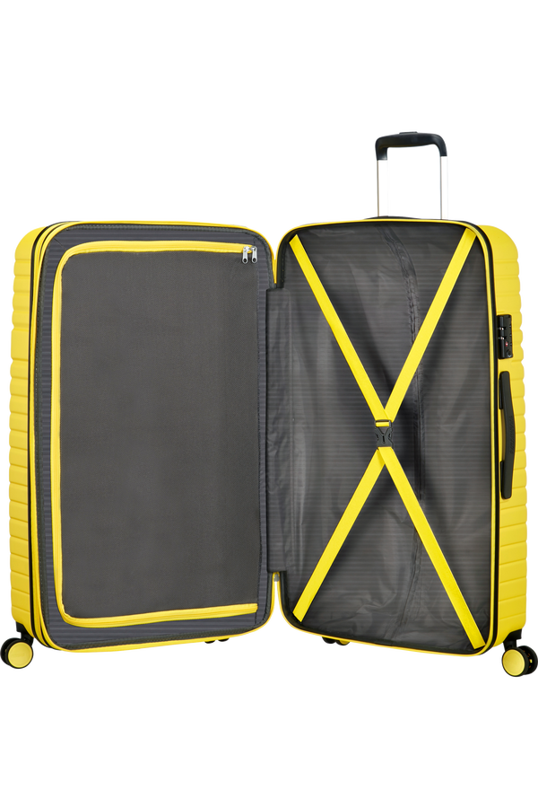 American Tourister Aero Racer Spinner Expandable 79cm  Lemon Yellow