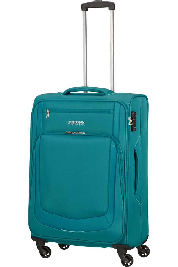 American Tourister Summer Session Spinner TSA M  Modr&aacute;/světle modr&aacute;