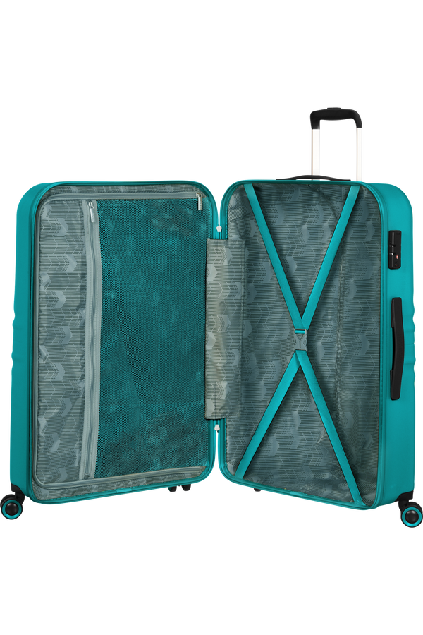 American Tourister Wavetwister Spinner TSA 77cm  Tyrkysov&aacute; Aqua