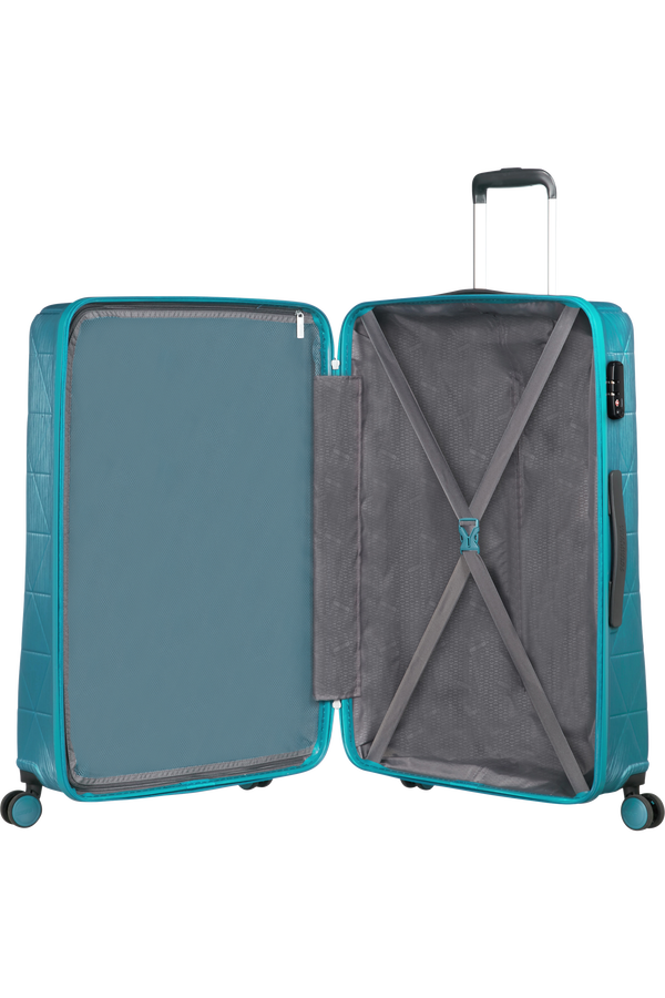 American Tourister Triangolo Spinner TSA 67cm  Halo Blue