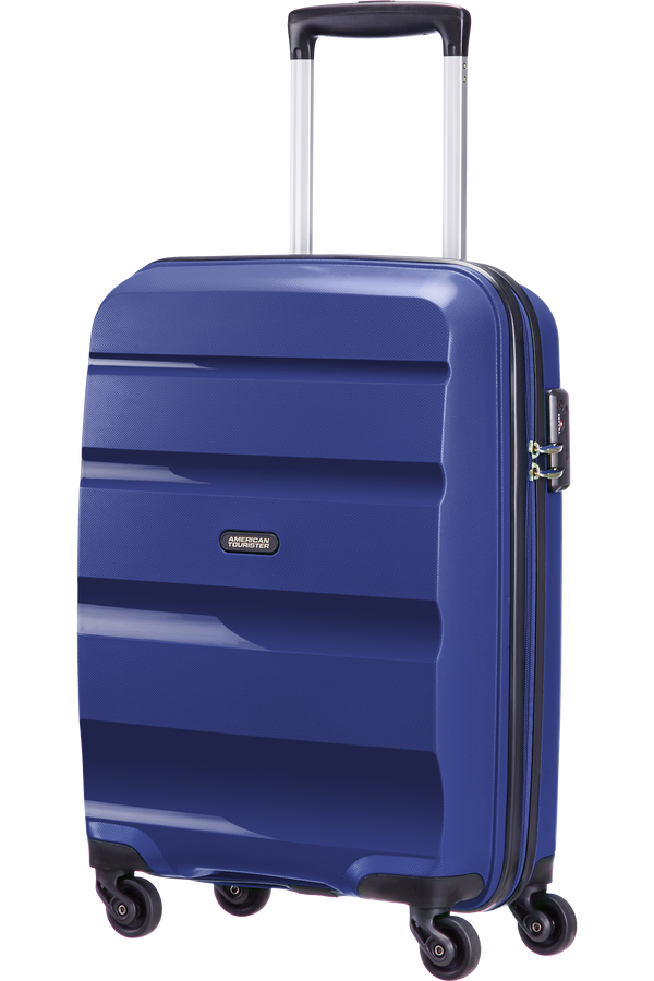 American Tourister Kabinový kufr Bon Air Spinner Strict, 4 kolečka, 55 cm/20 palců, půlnoční námořní modrá American Tourister Kabinový kufr Bon Air Spinner Strict, 4 kolečka, 55 cm/20 palců, půlnoční námořní modrá