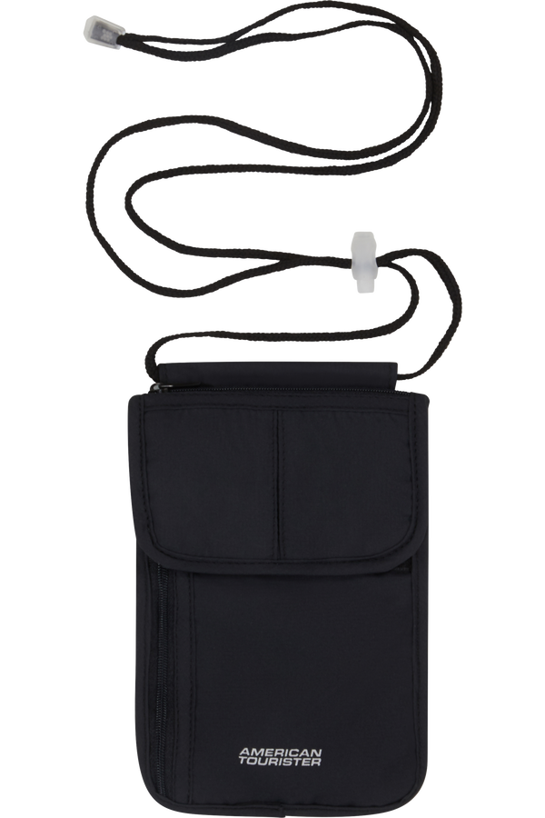American Tourister American Tourist. Ta RFID Security Neck Pouch  Čern&aacute;