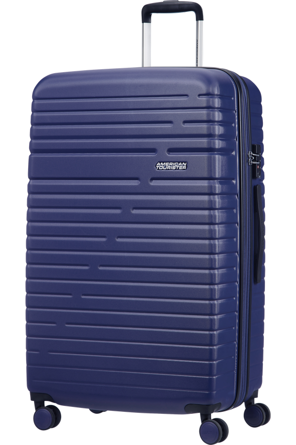 American Tourister Aero Racer Spinner Expandable 79cm  Modr&aacute; Nocturno