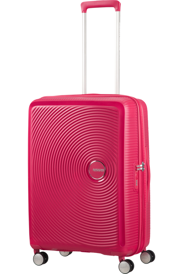 American Tourister Soundbox Spinner(4 kolečka) rozšiřitelný 67cm Lightning Pink