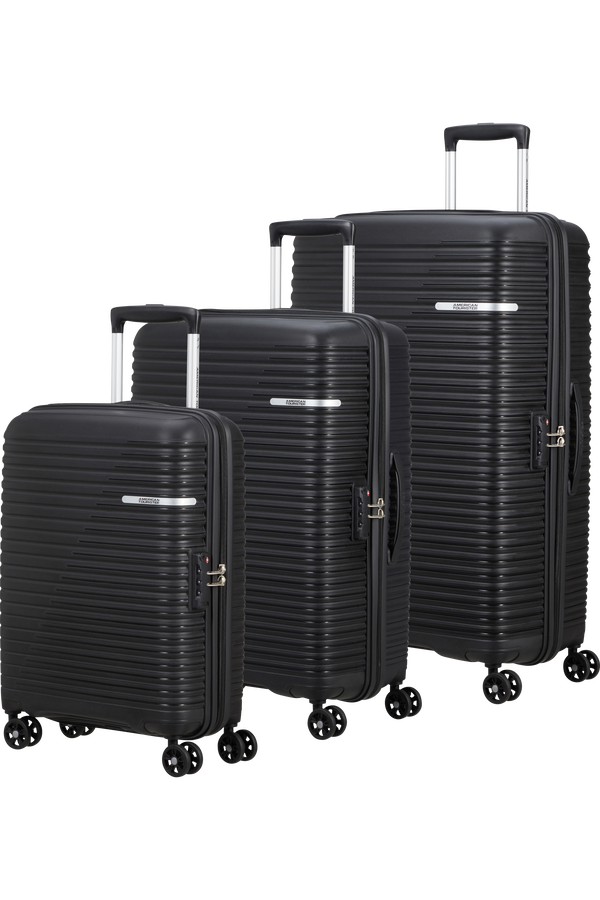 American Tourister Liftoff 3 PC Set A  Čern&aacute;