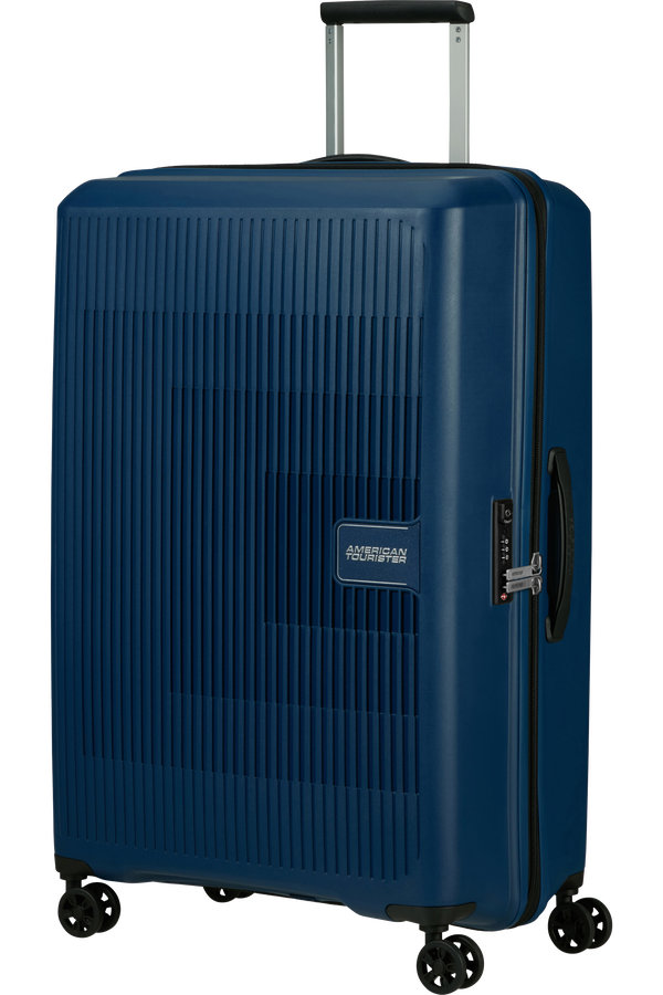 American Tourister Aerostep Spinner 77/28 Exp Tsa 77cm  N&aacute;mořn&iacute; modr&aacute;