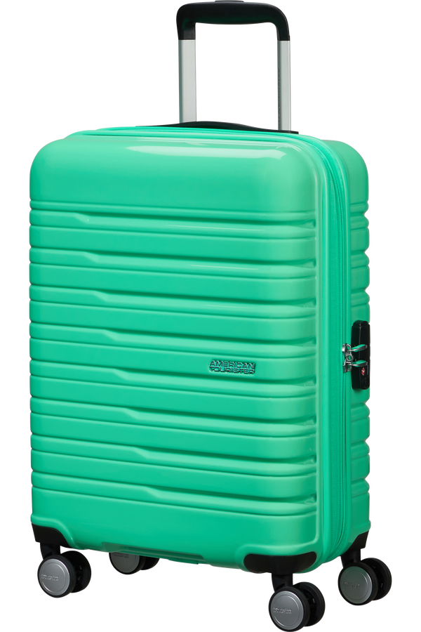 American Tourister Flashline Pop Spinner Exp TSA 55cm  Light Green American Tourister Flashline Pop Spinner Exp TSA 55cm  Light Green
