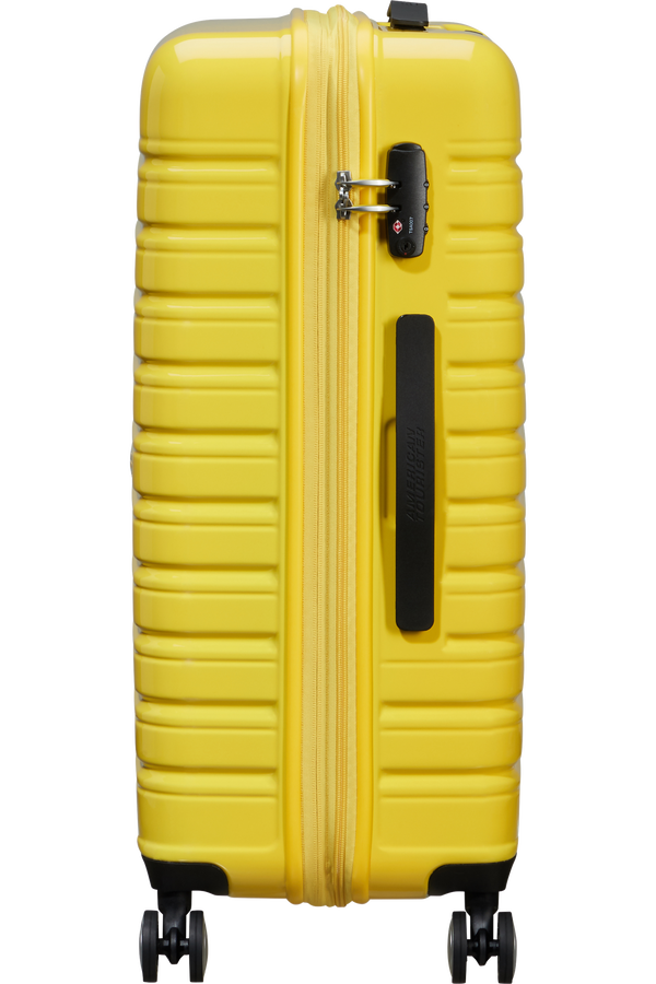 American Tourister Flashline Pop Spinner Exp TSA 67cm  Lemon Yellow