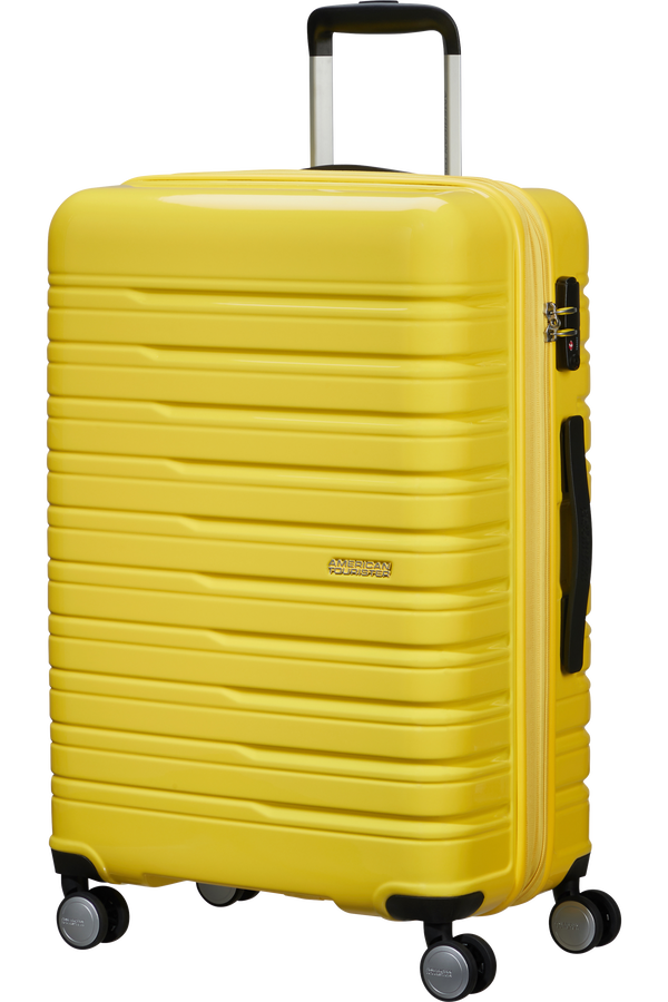 American Tourister Flashline Pop Spinner Exp TSA 67cm  Lemon Yellow