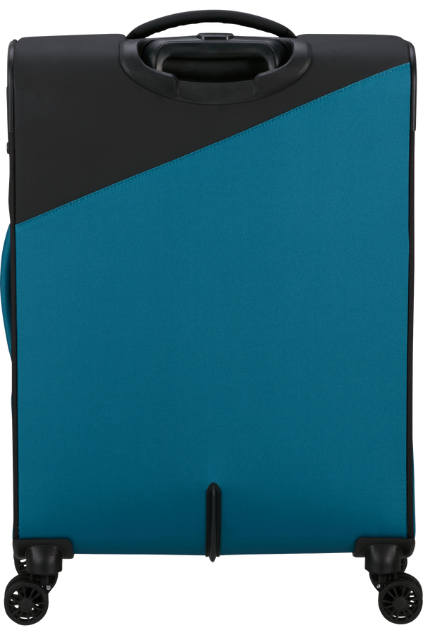 American Tourister Daring Dash Spinner Expandable TSA M  Čern&aacute;/modr&aacute;