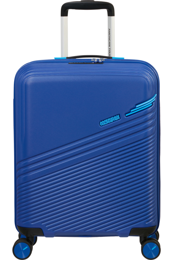 American Tourister Triple Trace Spinner TSA Expandable 55cm  Námořní modrá/modrá