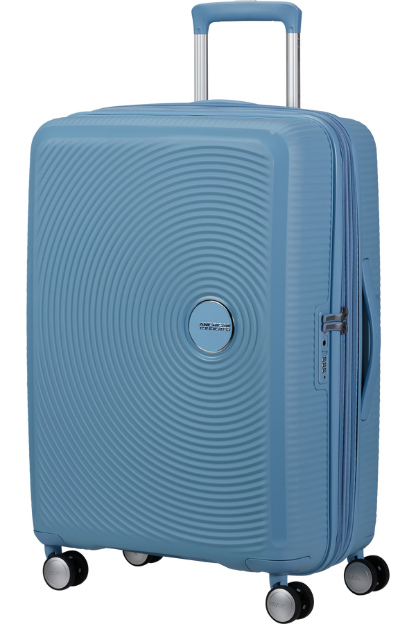 American Tourister SoundBox Spinner TSA Expandable 67cm  Sea Shimmer